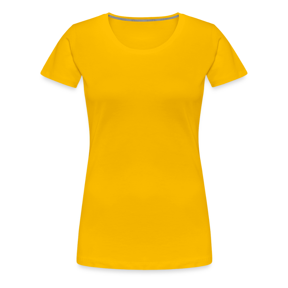 Women’s Premium T-Shirt - sun yellow