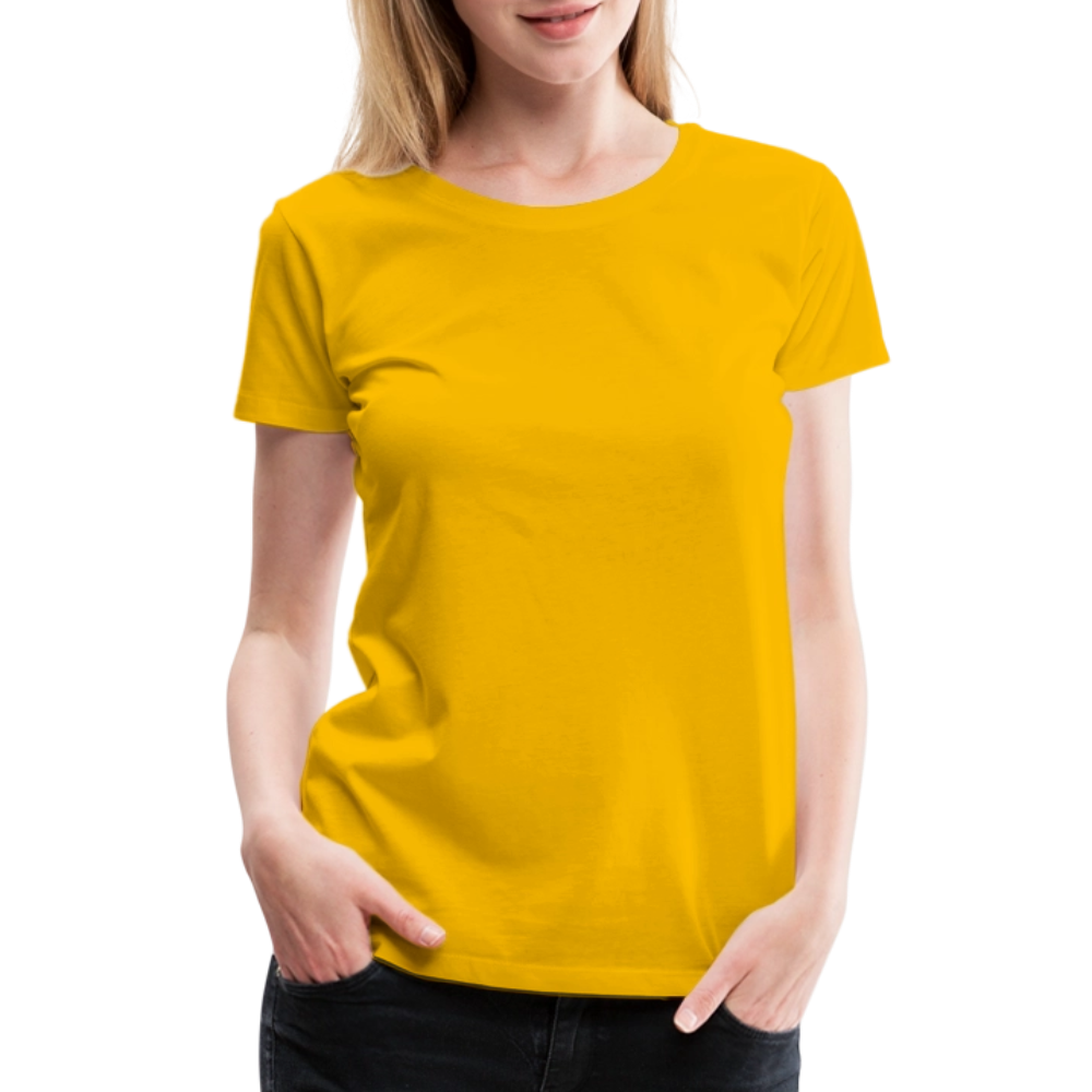 Women’s Premium T-Shirt - sun yellow