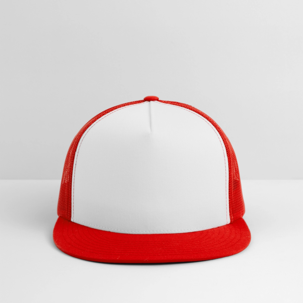 Trucker Hat - white/red