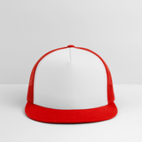 Trucker Hat - white/red