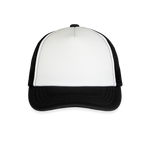 Kid's Trucker Cap - white/black