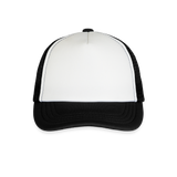 Kid's Trucker Cap - white/black