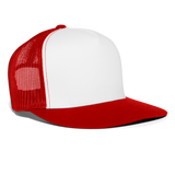 Trucker Hat - white/red