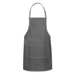 Adjustable Apron - charcoal