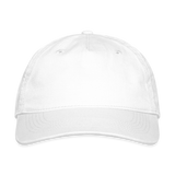 Organic Baseball Cap - white