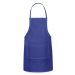 Adjustable Apron - royal blue