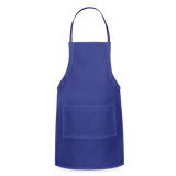 Adjustable Apron - royal blue