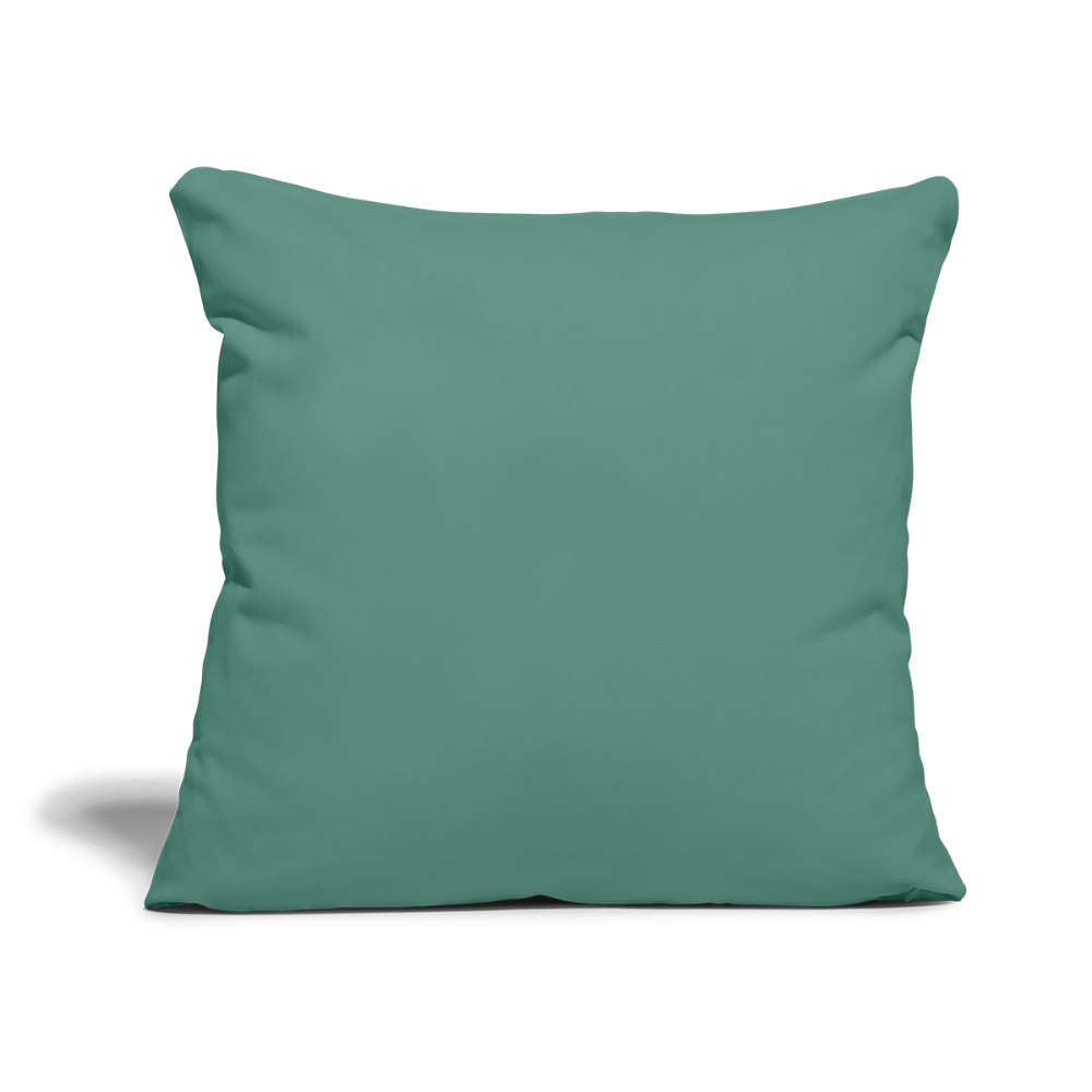 Throw Pillow Cover 18” x 18” - cypress green