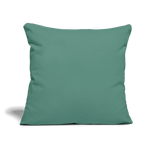 Throw Pillow Cover 18” x 18” - cypress green