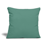 Throw Pillow Cover 18” x 18” - cypress green