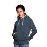 Women’s Premium Hoodie - heather denim