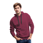 Men’s Premium Hoodie - burgundy