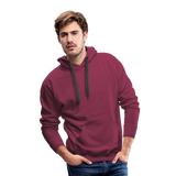 Men’s Premium Hoodie - burgundy