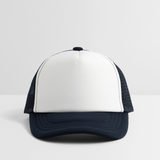 Kid's Trucker Cap - white/navy