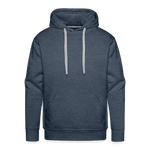 Men’s Premium Hoodie - heather denim