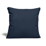Throw Pillow Cover 18” x 18” - navy