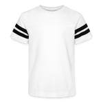 Kid's Football Tee - white/black
