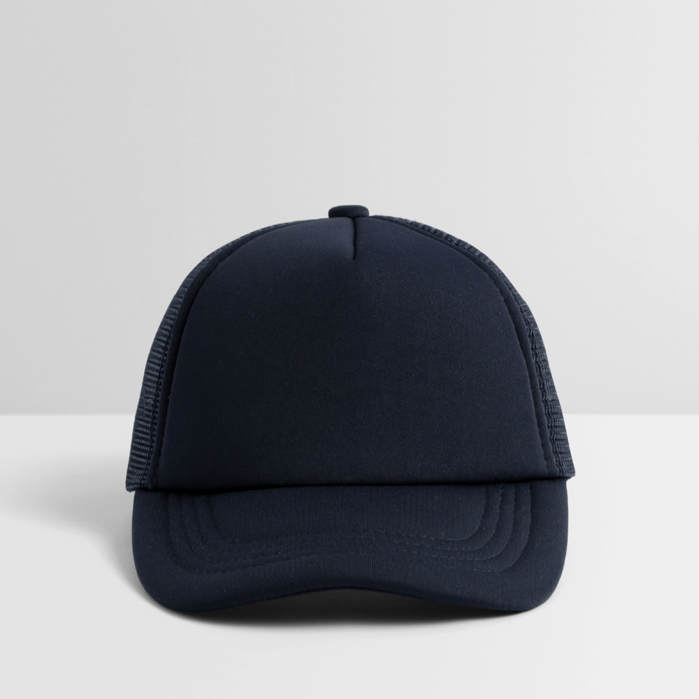 Kid's Trucker Cap - navy