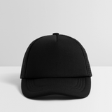 Kid's Trucker Cap - black