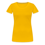 Women’s Premium T-Shirt - sun yellow