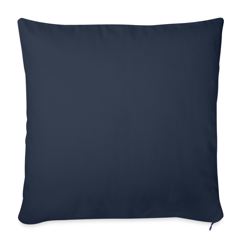 Throw Pillow Cover 18” x 18” - navy