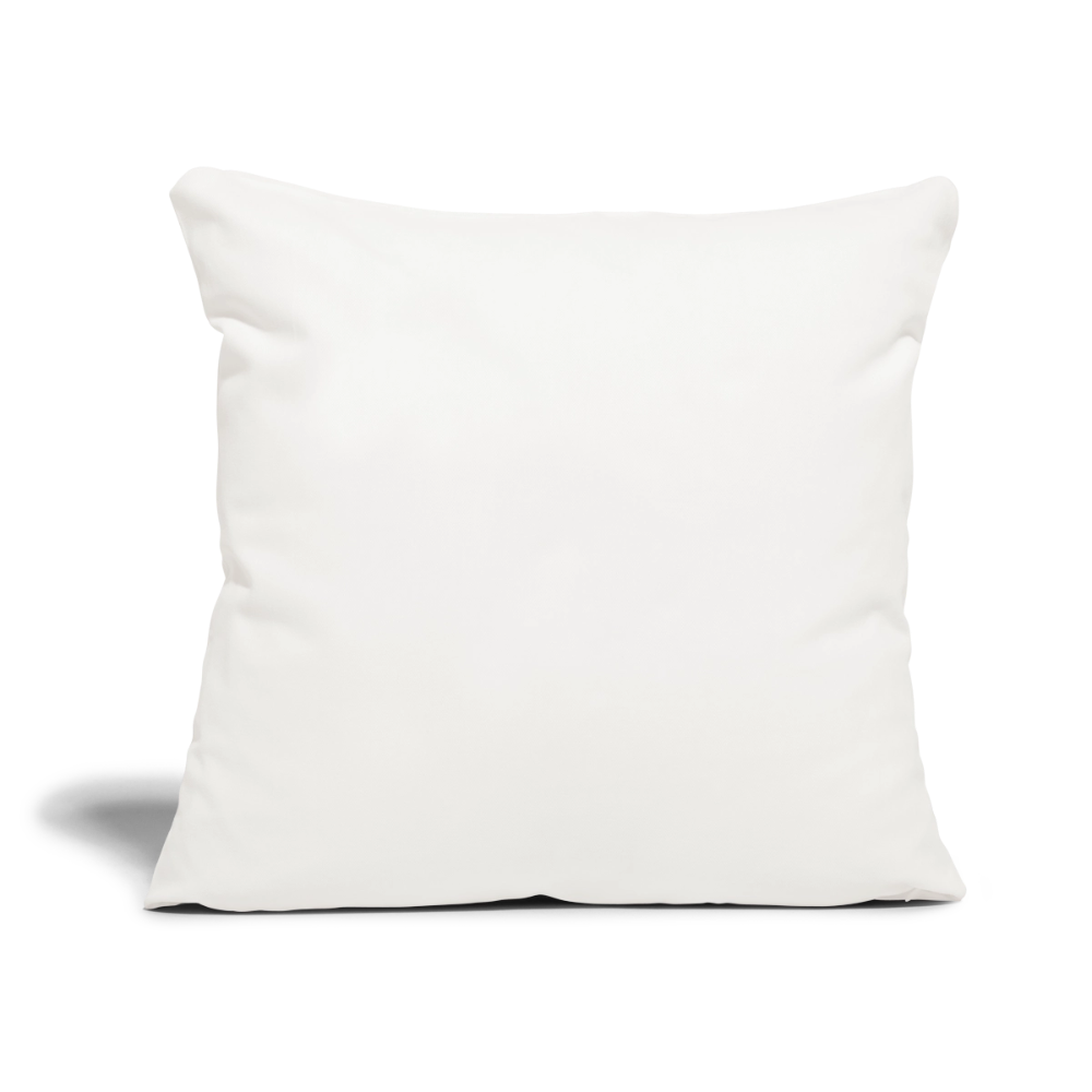 Throw Pillow Cover 18” x 18” - natural white