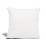 Throw Pillow Cover 18” x 18” - natural white