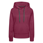 Women’s Premium Hoodie - burgundy