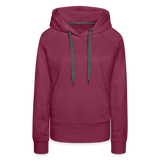 Women’s Premium Hoodie - burgundy