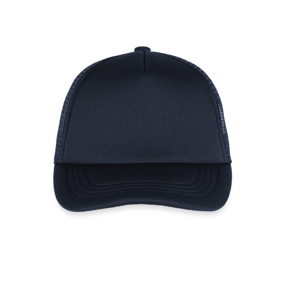 Kid's Trucker Cap - navy