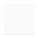 Square Magnet - white