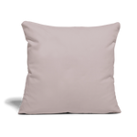 Throw Pillow Cover 18” x 18” - light taupe