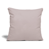 Throw Pillow Cover 18” x 18” - light taupe